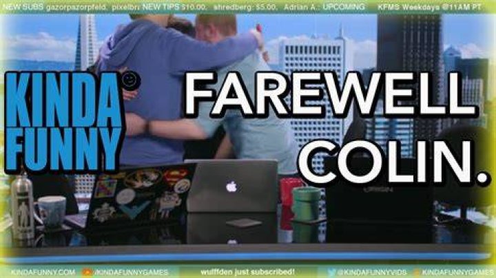 Colin Moriarty Leaves Kinda Funny
