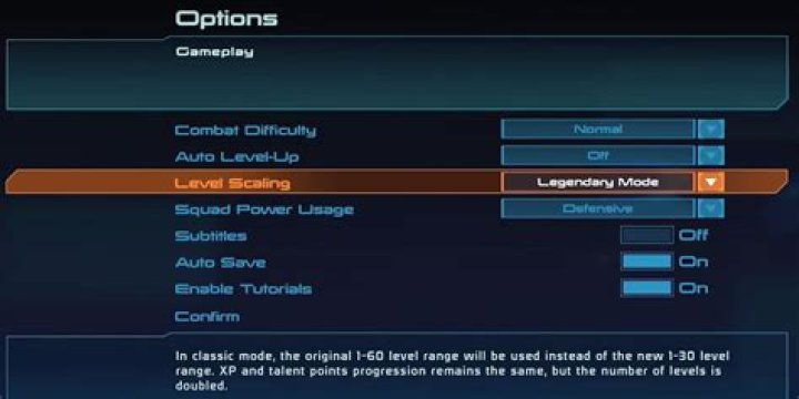 Mass Effect Legendary Edition: How Level Scaling Works