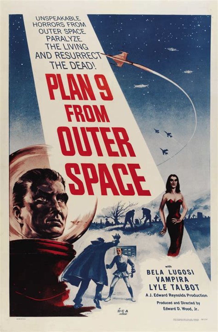 Plan 9 from Outer Space is one of the best known so bad they're good movies