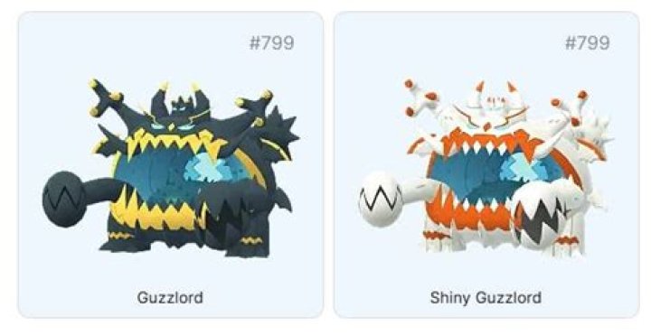 Shiny Guzzlord Pokemon Go