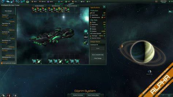Stellaris Development Diary #17: Ship Designer