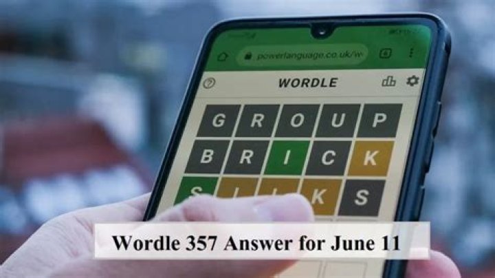 Wordle 357: Hints and Answer for June 11, 2022